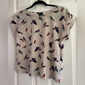 H&M Printed T-Shirt Blouse